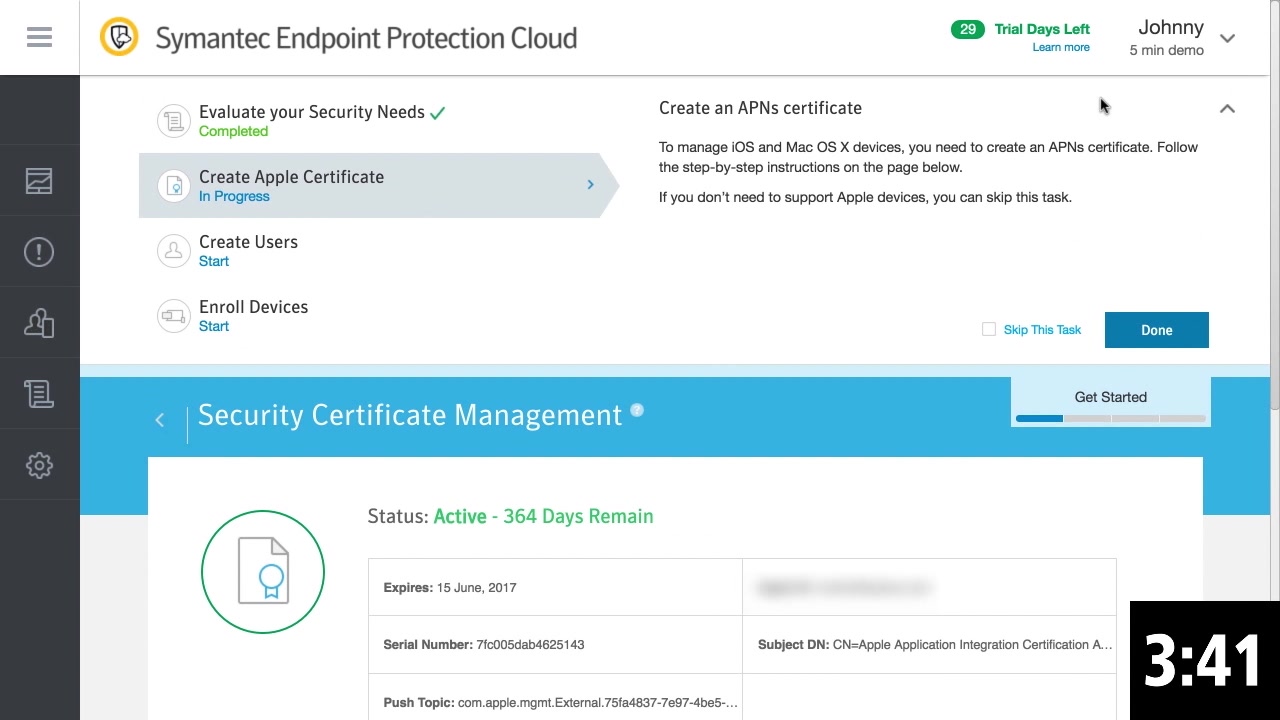 symantec endpoint protection for server